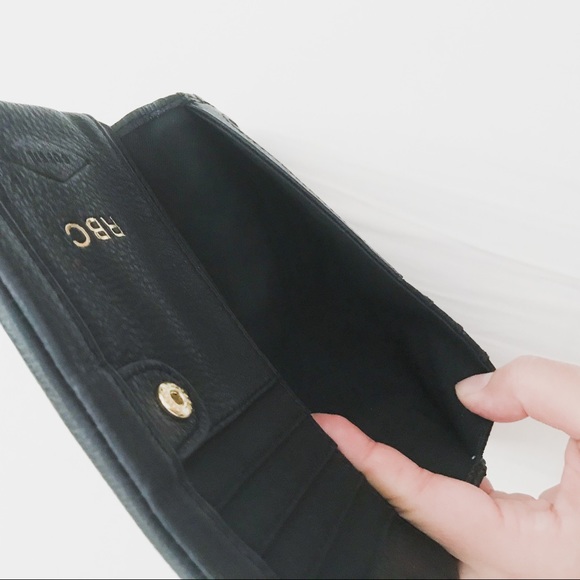 | Fossil | Black Monogrammed RBC Long Wallet | - Picture 7 of 8